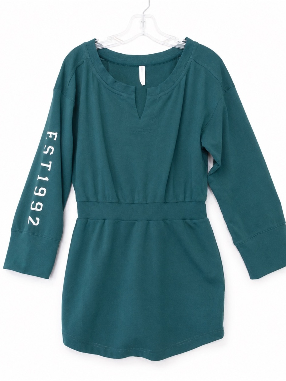 Daily Practice Paris Graphic Sweatshirt Dress NWT Sz S